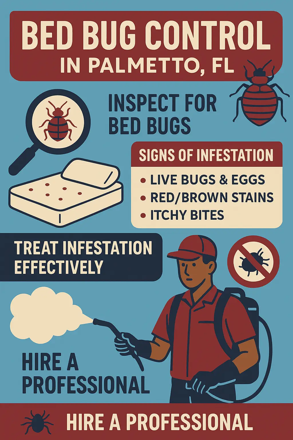 best bed bug control palmetto fl